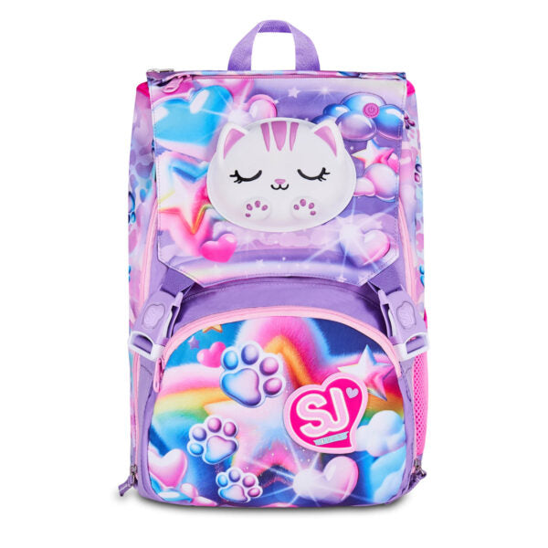 Zaino scuola SJ estensibile Big Joyful Pins Girl