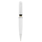 PENNA SFERA CON MEMORIA USB 16 GB CROMATA CON FINITURE NERE