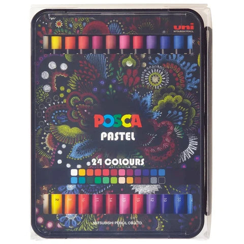 Pastelli a cera Posca Pastel