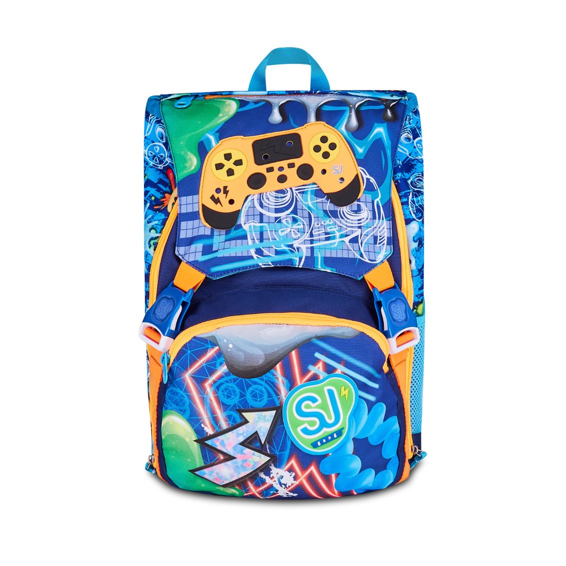Zaino scuola SJ estensibile Big Joyful Pins Boy