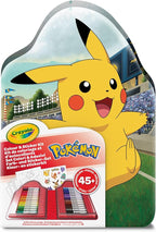 Valigetta colori & adesivi pokemon crayola