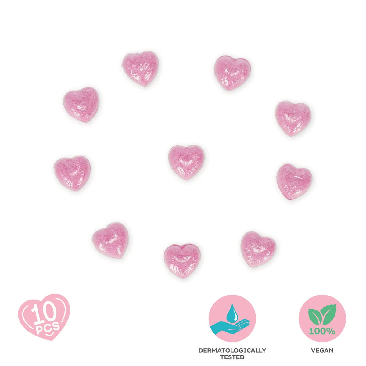 Set di 10 Bombe da Bagno - Bath Bombs