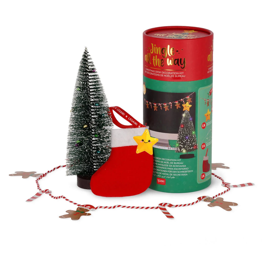 Kit Decorazioni Natalizie da Scrivania