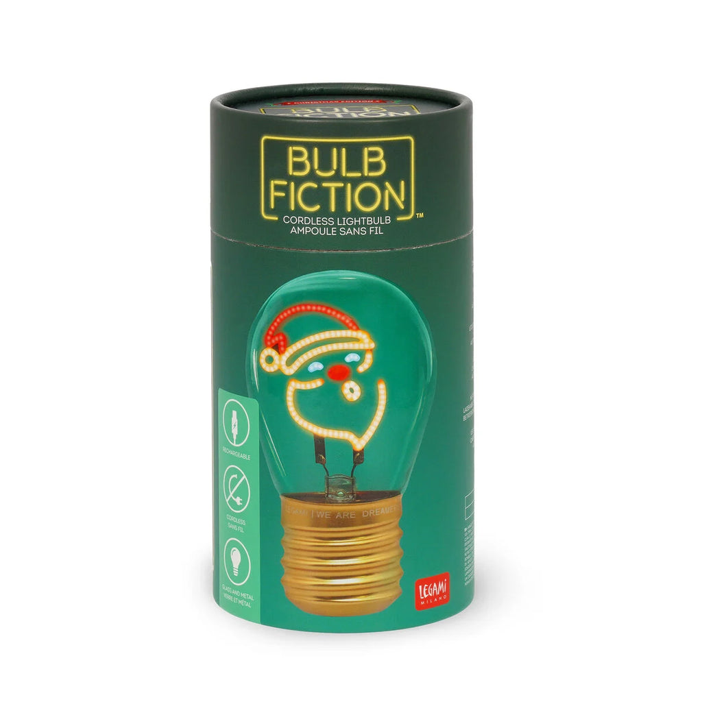 Lampada Decorativa da Tavolo a Forma di Lampadina - Santa Claus - Bulb Fiction