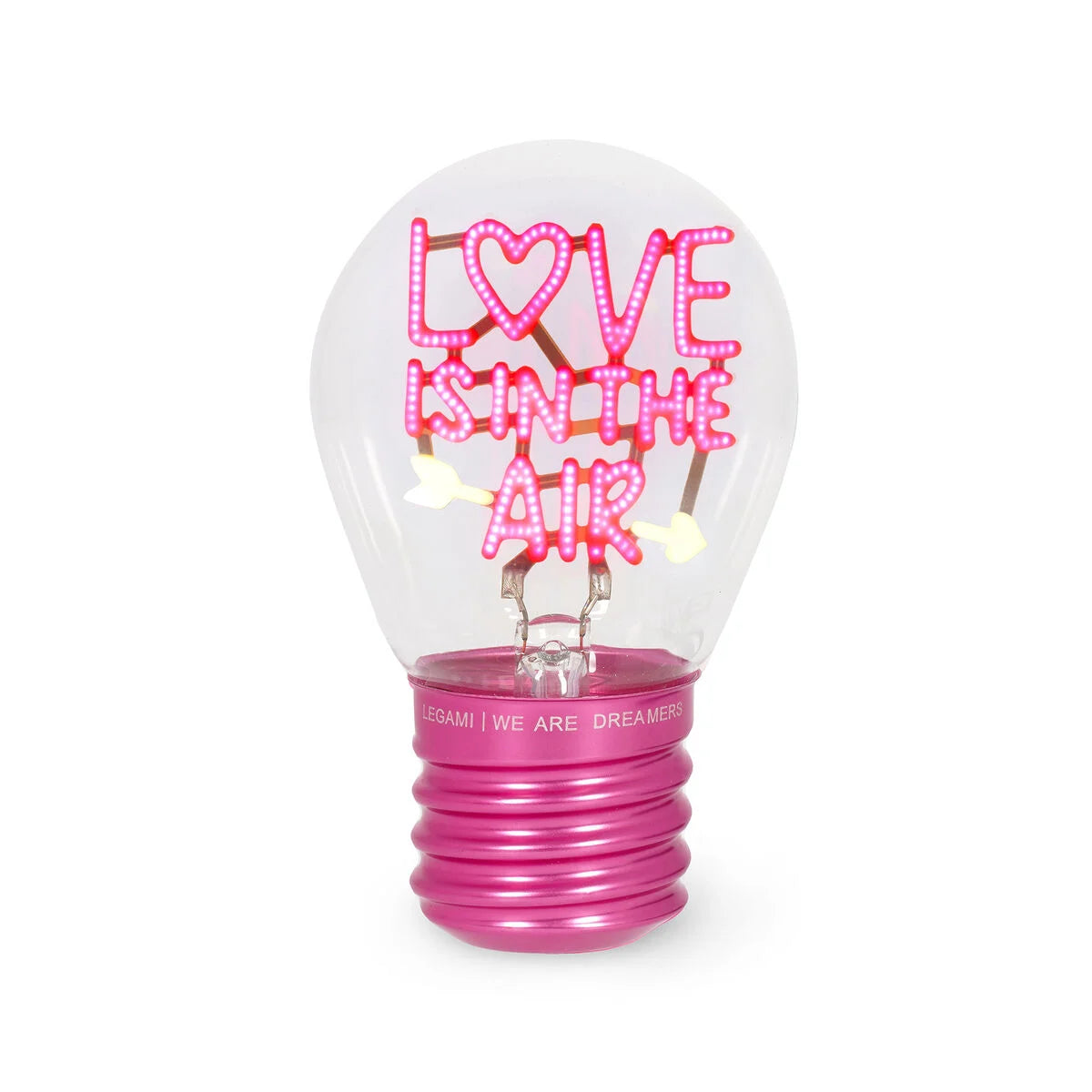 Lampada Decorativa da Tavolo a Forma di Lampadina - Love is in the Air - Bulb Fiction