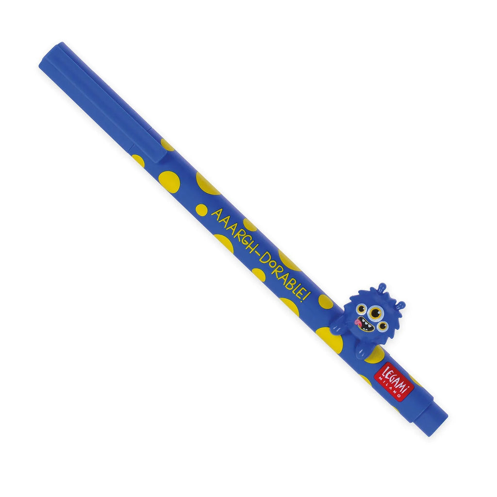 Penna Gel con Animaletto Decorativo Monster "Aaargh-dorable!" - Lovely Friends