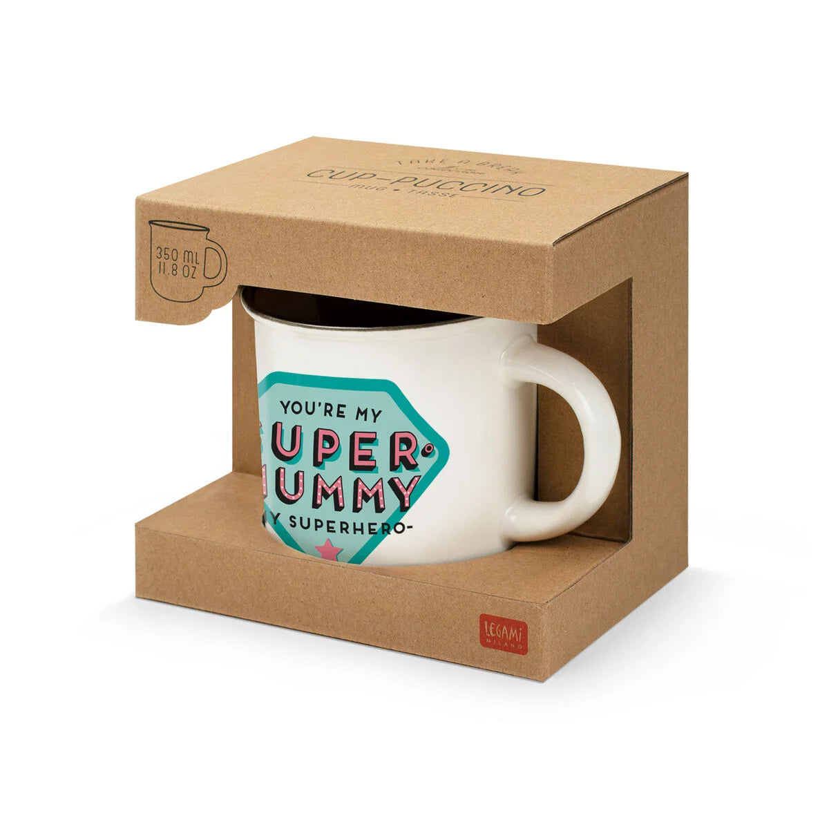 Tazza in Porcellana - Super Mummy - Cup-Puccino