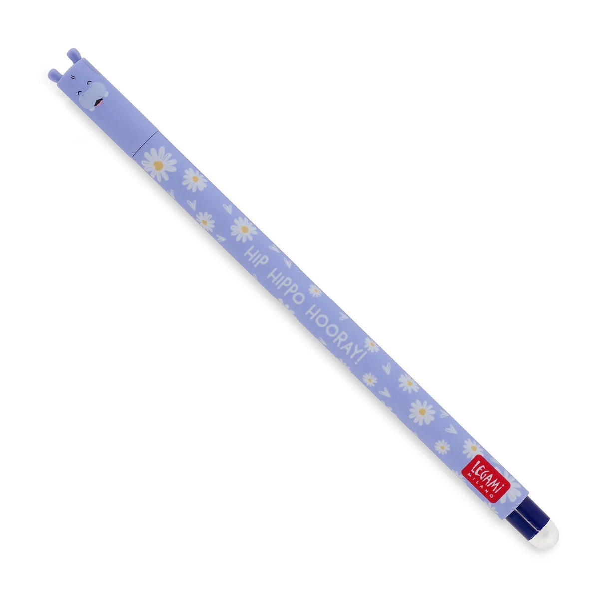 Penna Gel Cancellabile Hippo "Hip Hippo Hooray!" - Erasable Pen