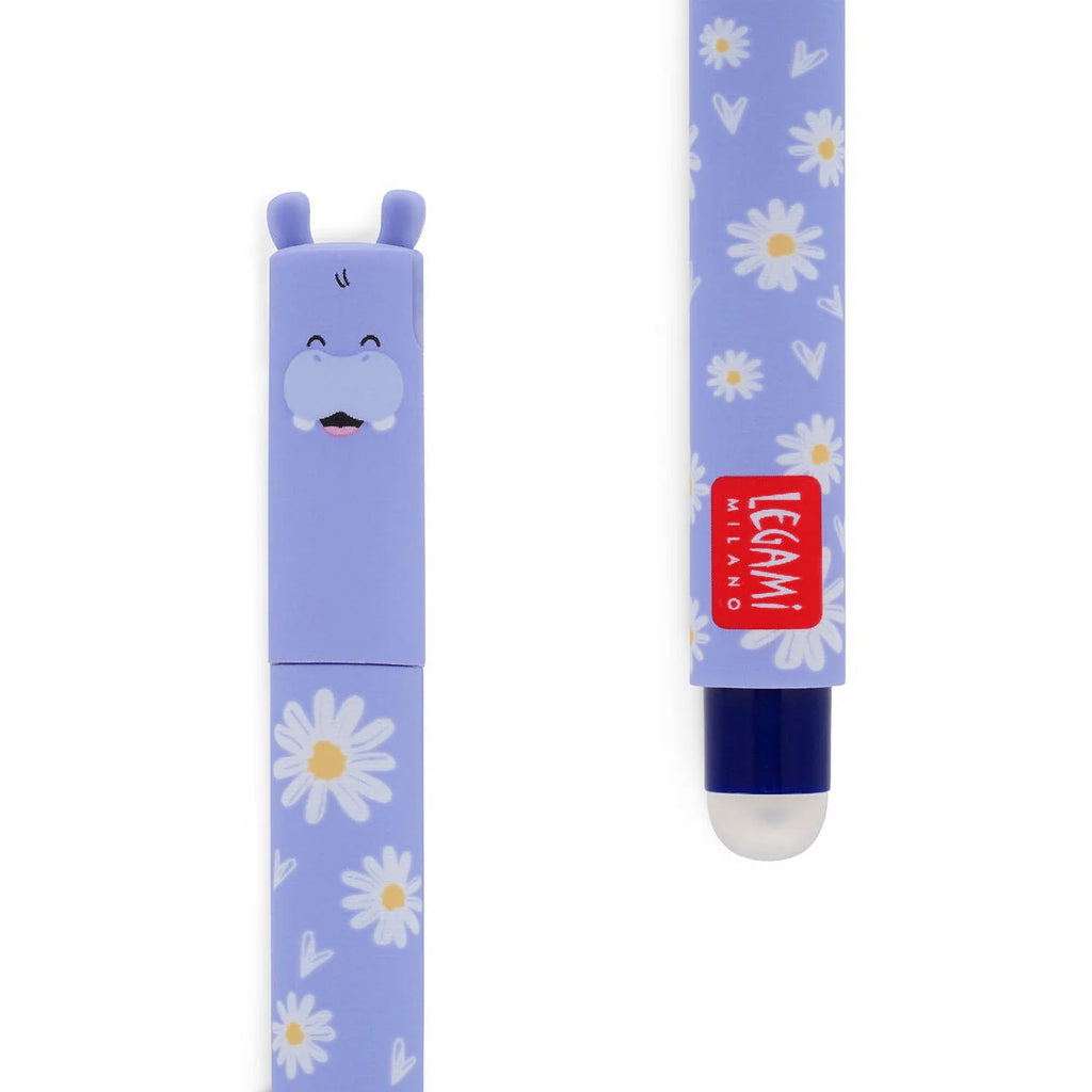 Penna Gel Cancellabile Hippo "Hip Hippo Hooray!" - Erasable Pen