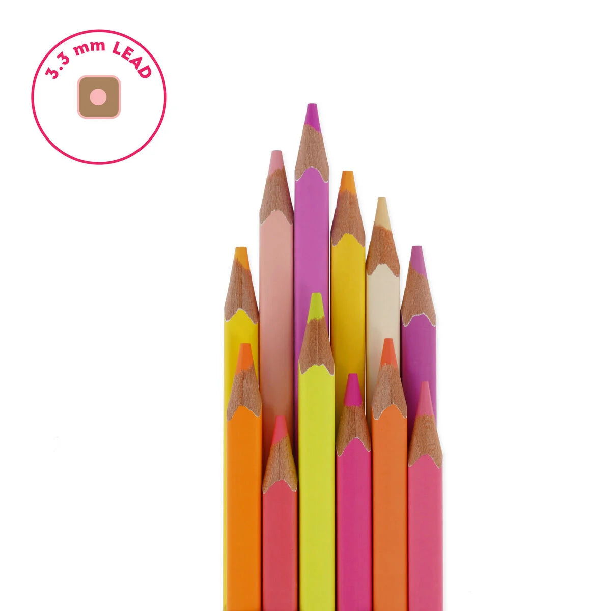 Set di 12 Matite Colorate Sunset Palette - Live Colorfully