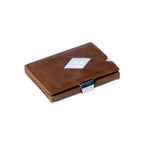 EXENTRI Multiwallet Nocciola (Personalizzazione) + Portamonete
