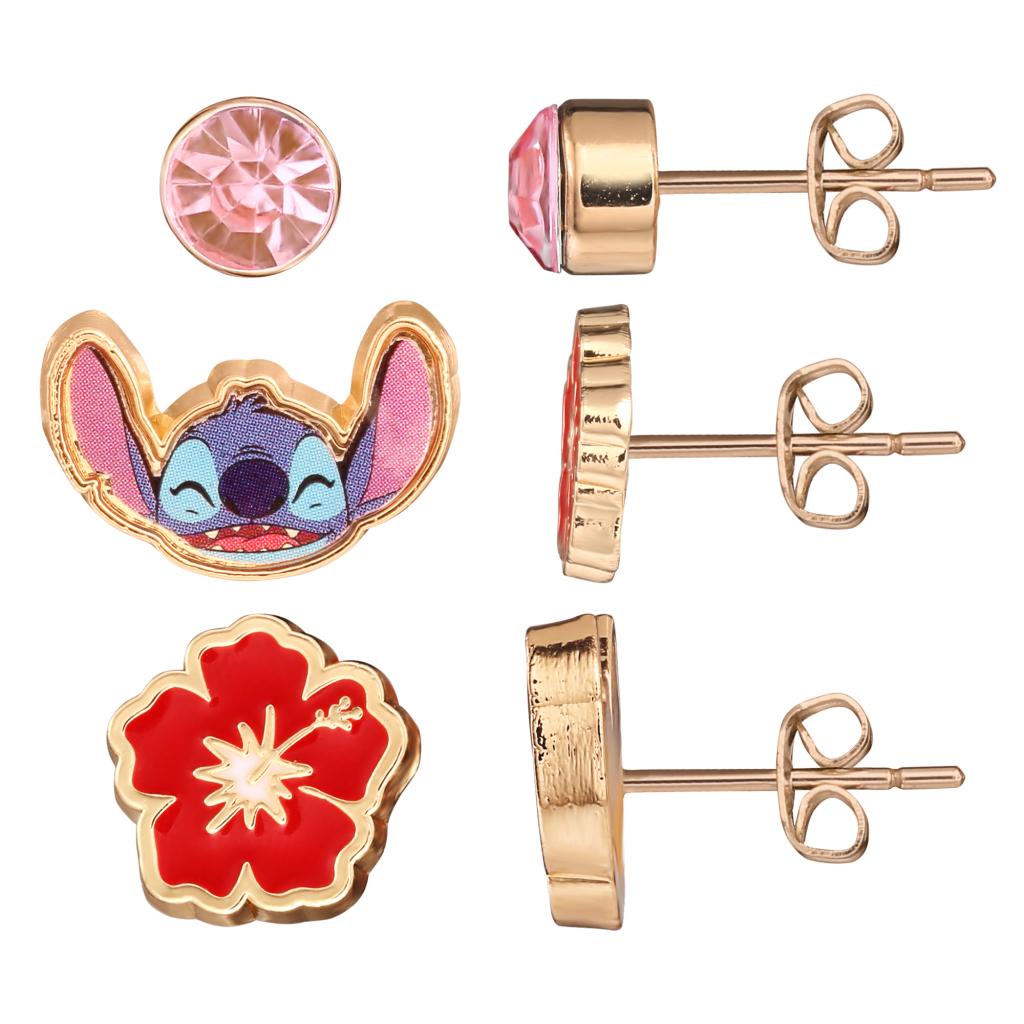 Disney Stitch Set 3 paia di orecchini
