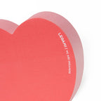 Blocchetto Note Adesivo Heart - Lovely Notes