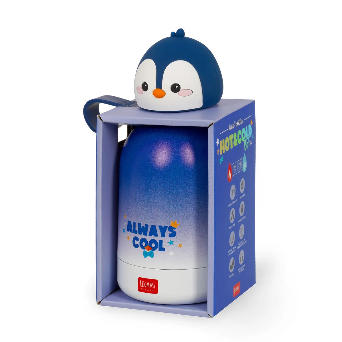 Bottiglia Termica per Bambini - Penguin