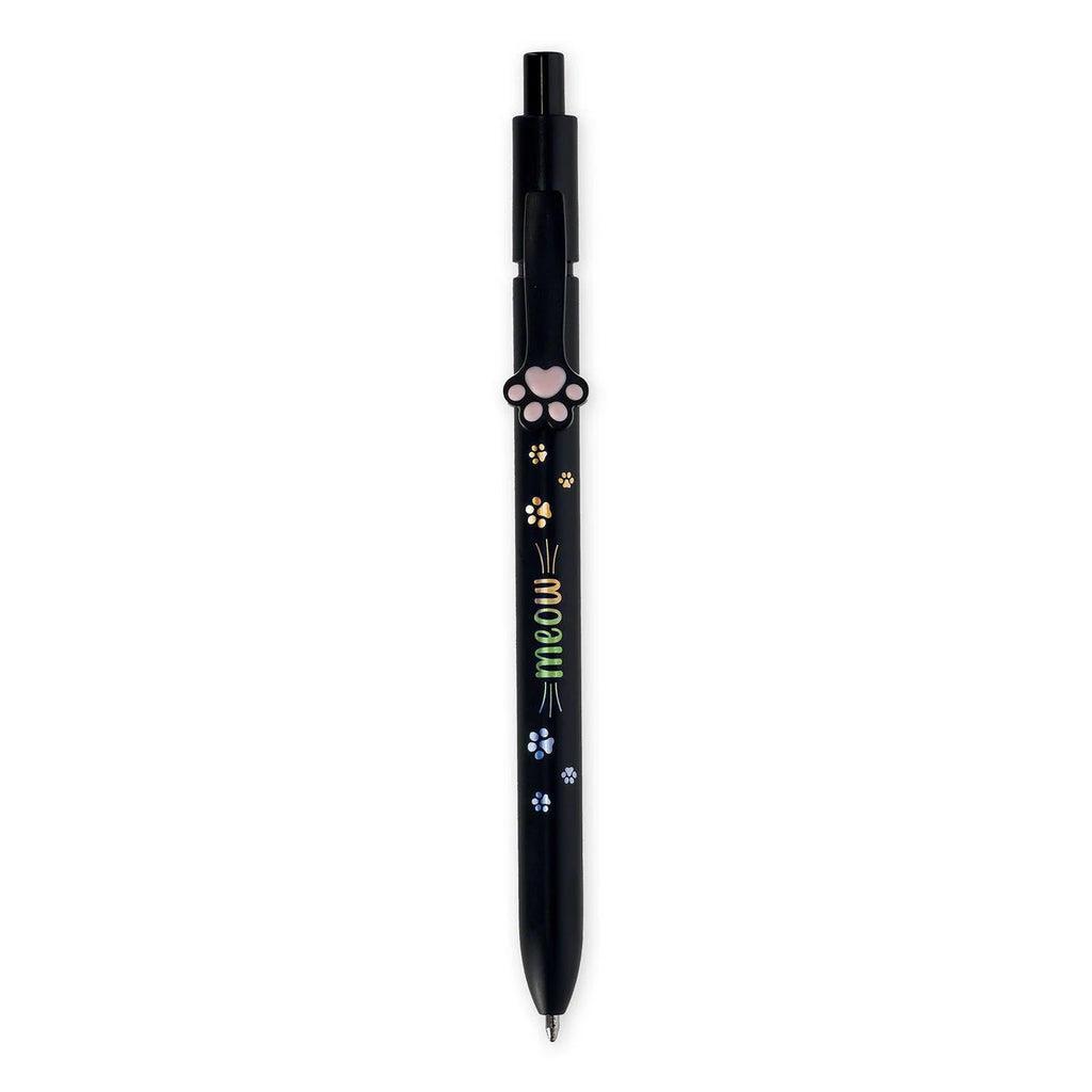 Penna a Sfera a tema Gattino - Inchiostro Nero - Meow