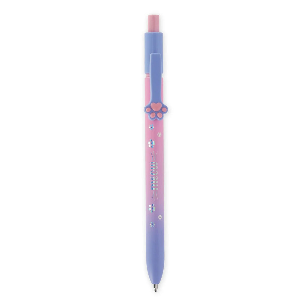 Penna a Sfera a tema Gattino - Inchiostro Blu - Meow