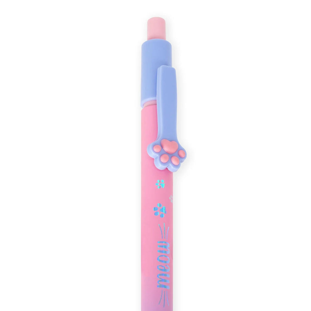 Penna a Sfera a tema Gattino - Inchiostro Blu - Meow