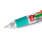 Mini Penna a Sfera 4 Colori - Dino - Mini Magic Rainbow