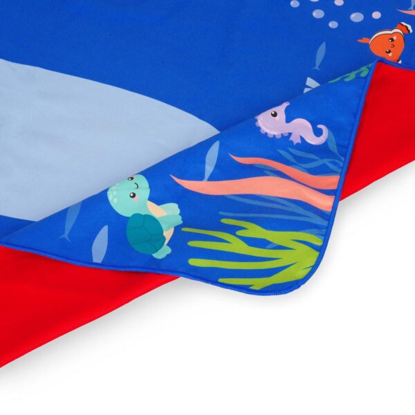 Poncho Asciugamano Per Bambini Kids Poncho Shark