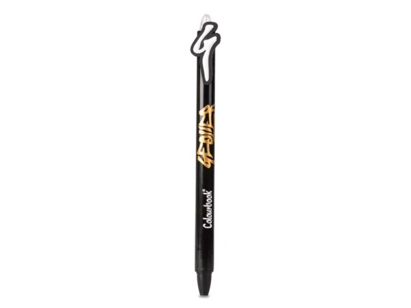 Penna a sfera Geolier con topper – Inchiostro blu