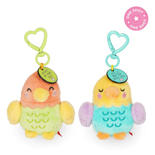 2 Portachiavi con Peluche - Super Soft! - Tiny