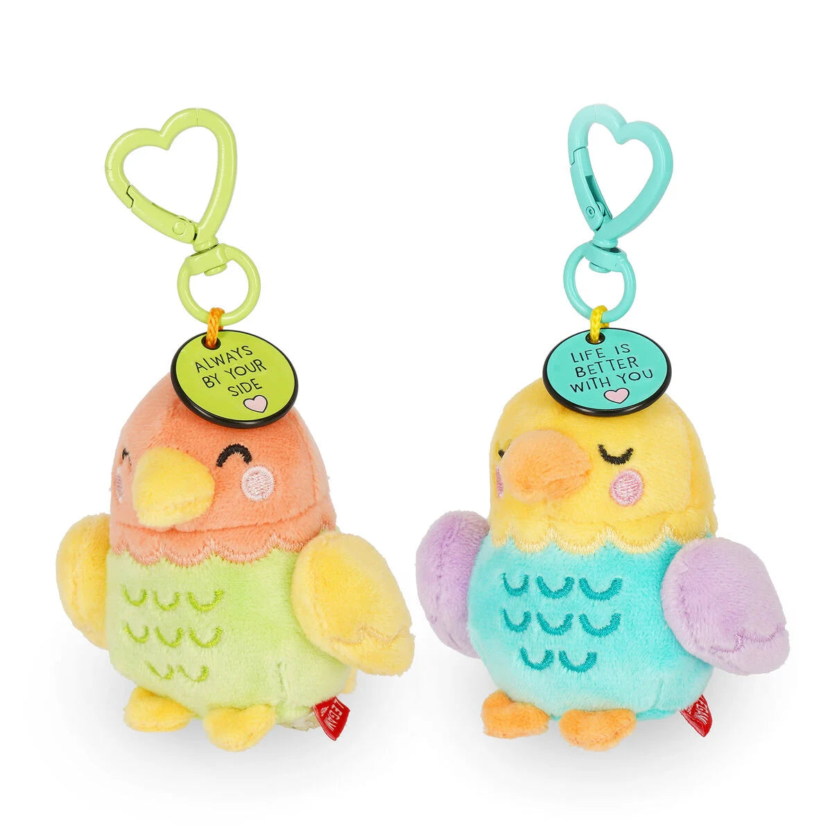 2 Portachiavi con Peluche - Super Soft! - Tiny