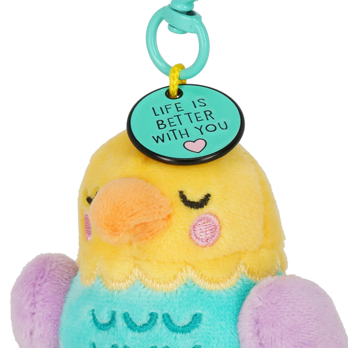 2 Portachiavi con Peluche - Super Soft! - Tiny