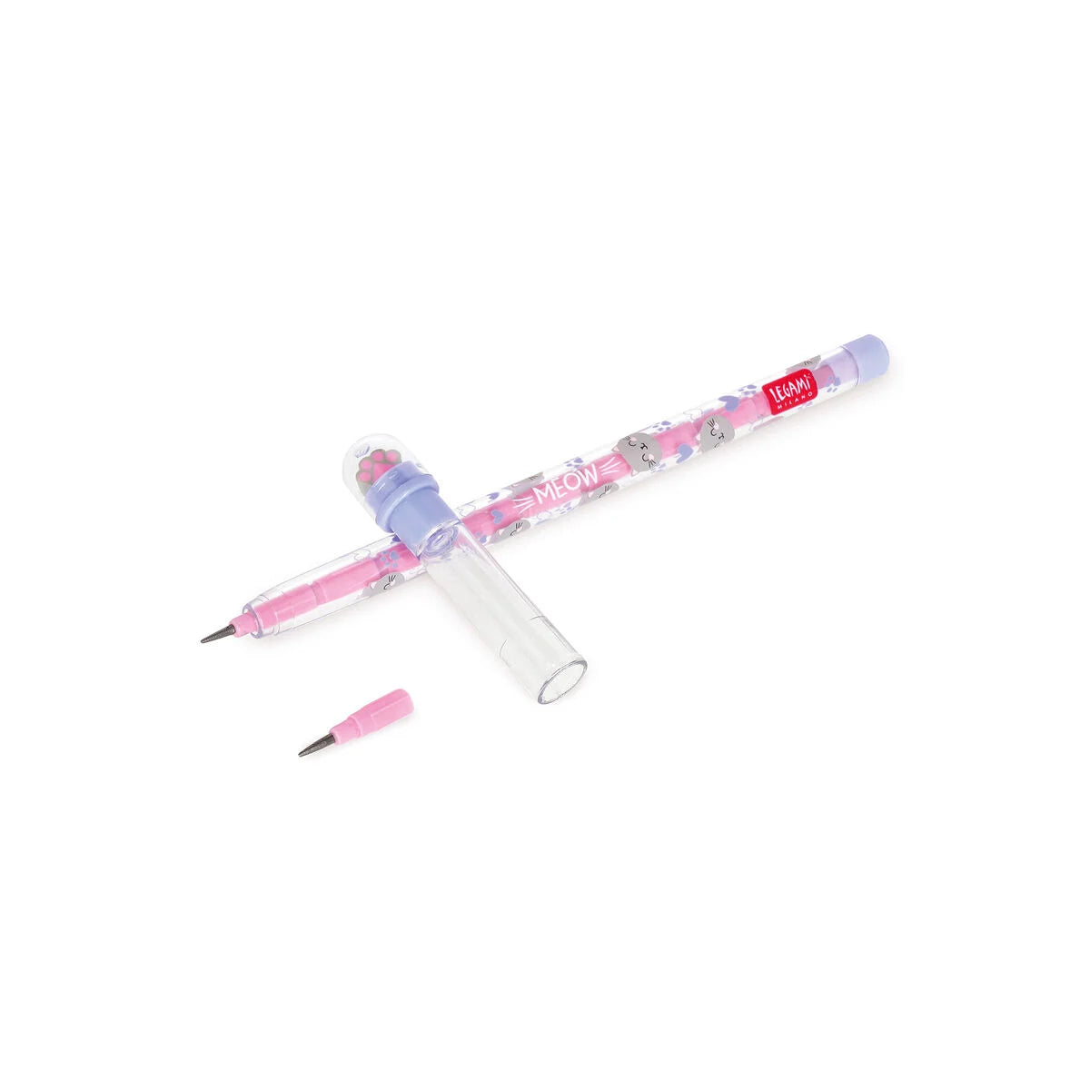Matite Impilabili con Gomma Kitty - Take A Tip