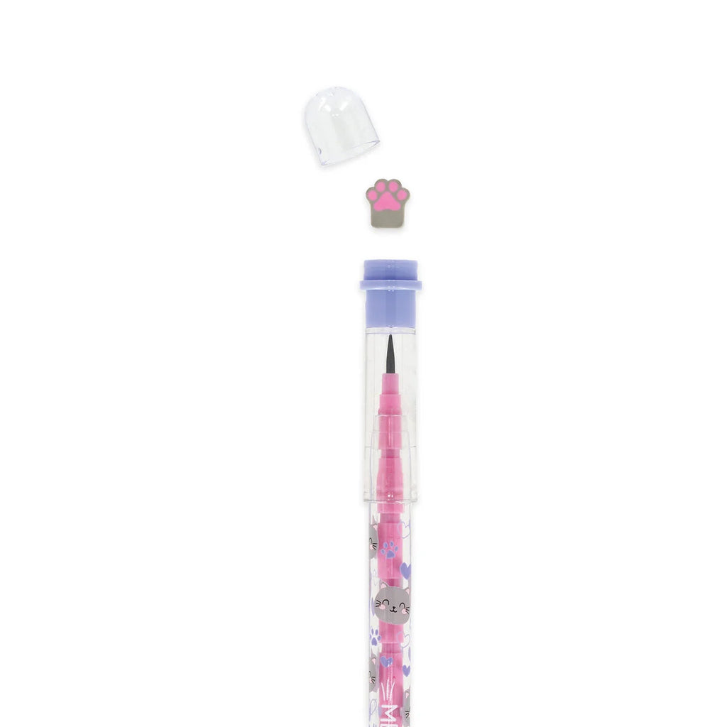 Matite Impilabili con Gomma Kitty - Take A Tip