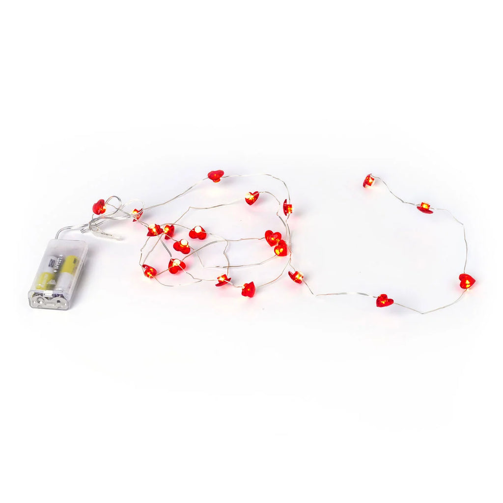 Filo di Luci Led a Forma di Cuore - Love At First Light