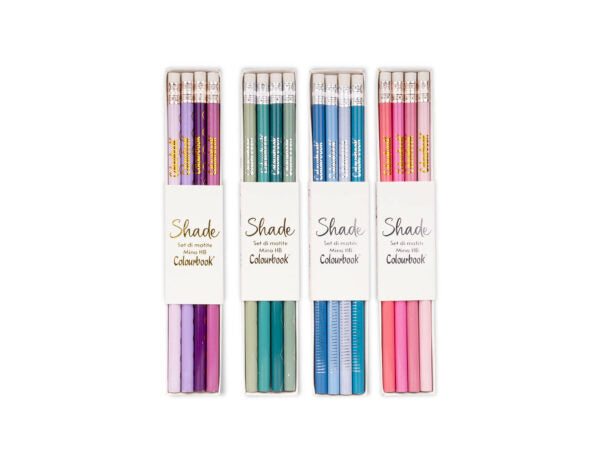 Set 4 matite con gomma – Shade
