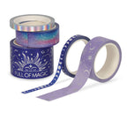 Set di 5 Nastri Adesivi Decorativi di Carta Magic - Tape By Tape