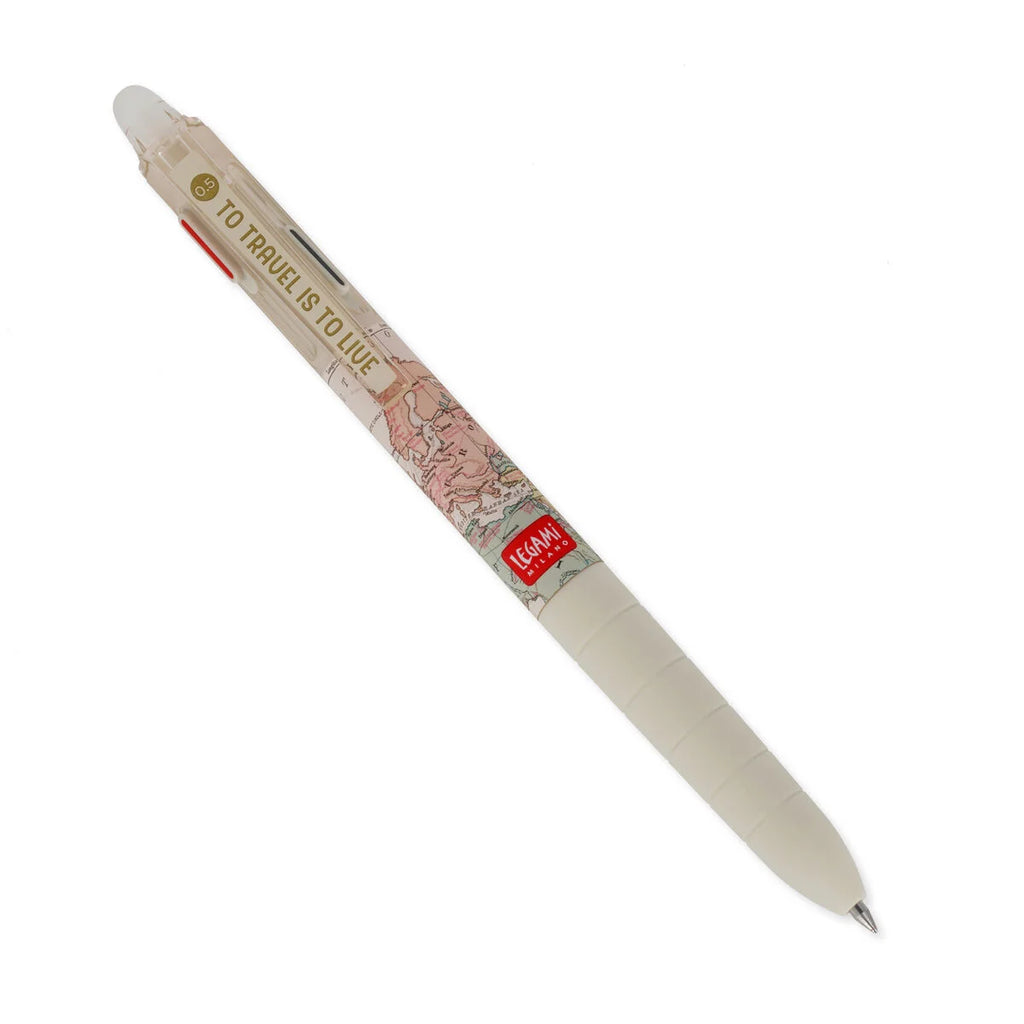 Penna Gel Cancellabile 3 Colori - Travel - Make Mistakes