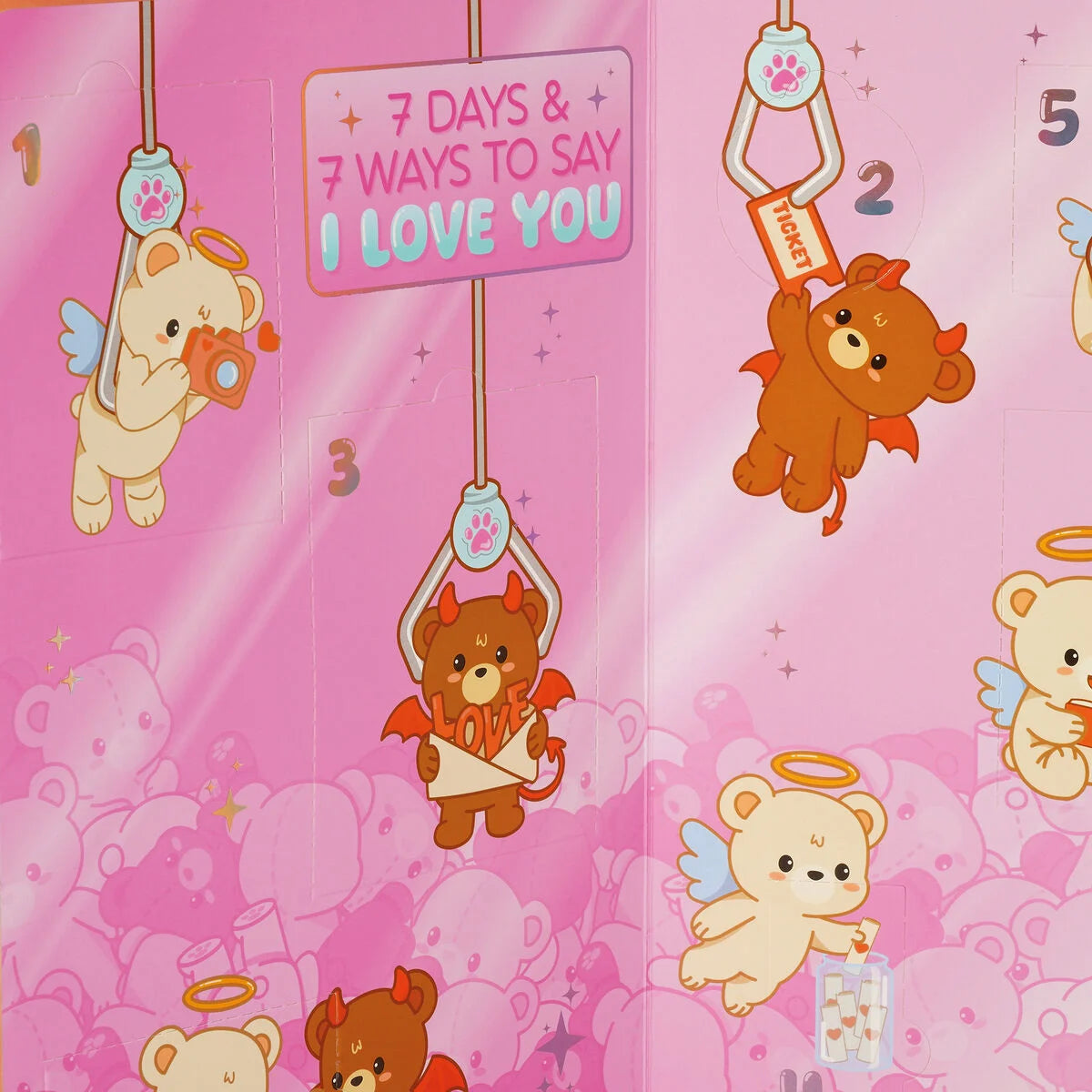 Scatola con 7 sorprese - 7 Days & 7 Ways to Say I Love You