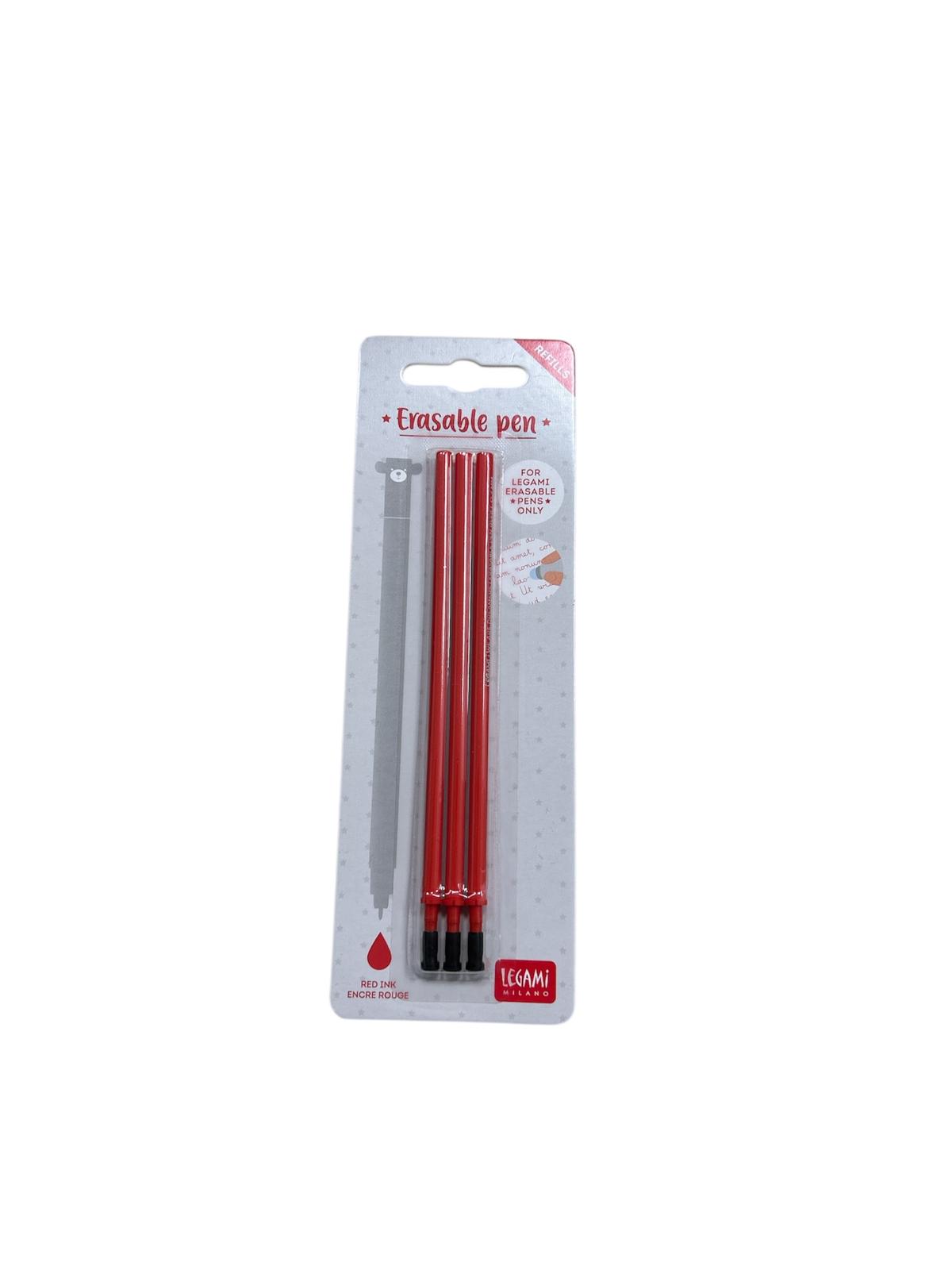 Set di 3 Refill per Penna Gel cancellabile