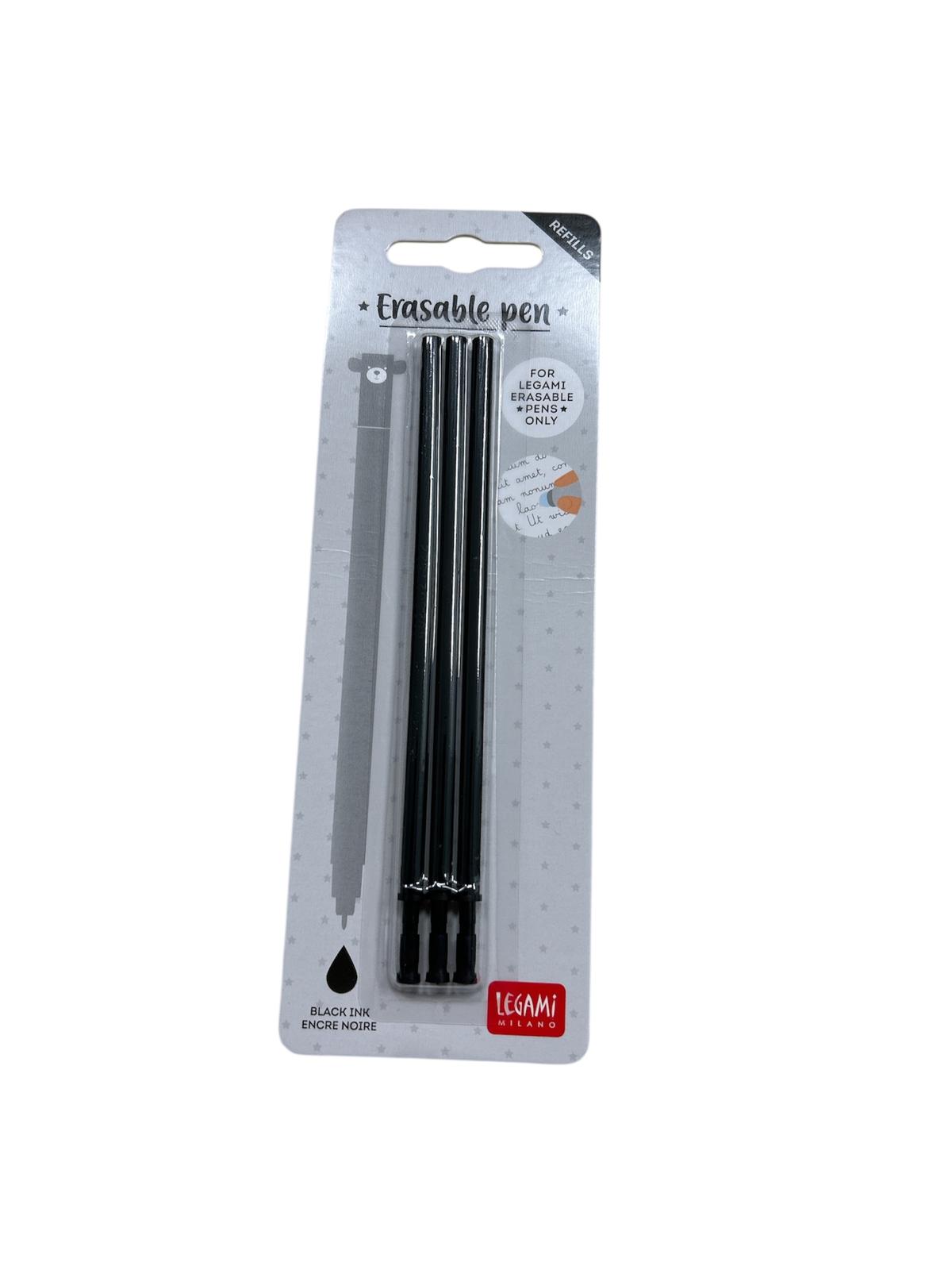 Set di 3 Refill per Penna Gel cancellabile
