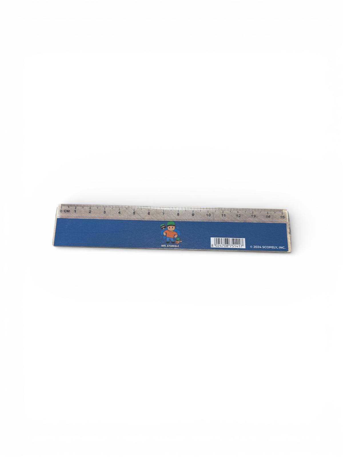 Righello 15 cm stumble guys - mr stumble