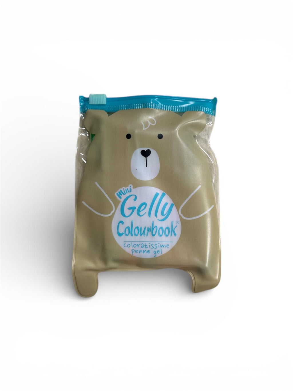 Colourbook Gelly - Set Mini Penne Gel Colorate, Bustina Con Zip, 6 Colori