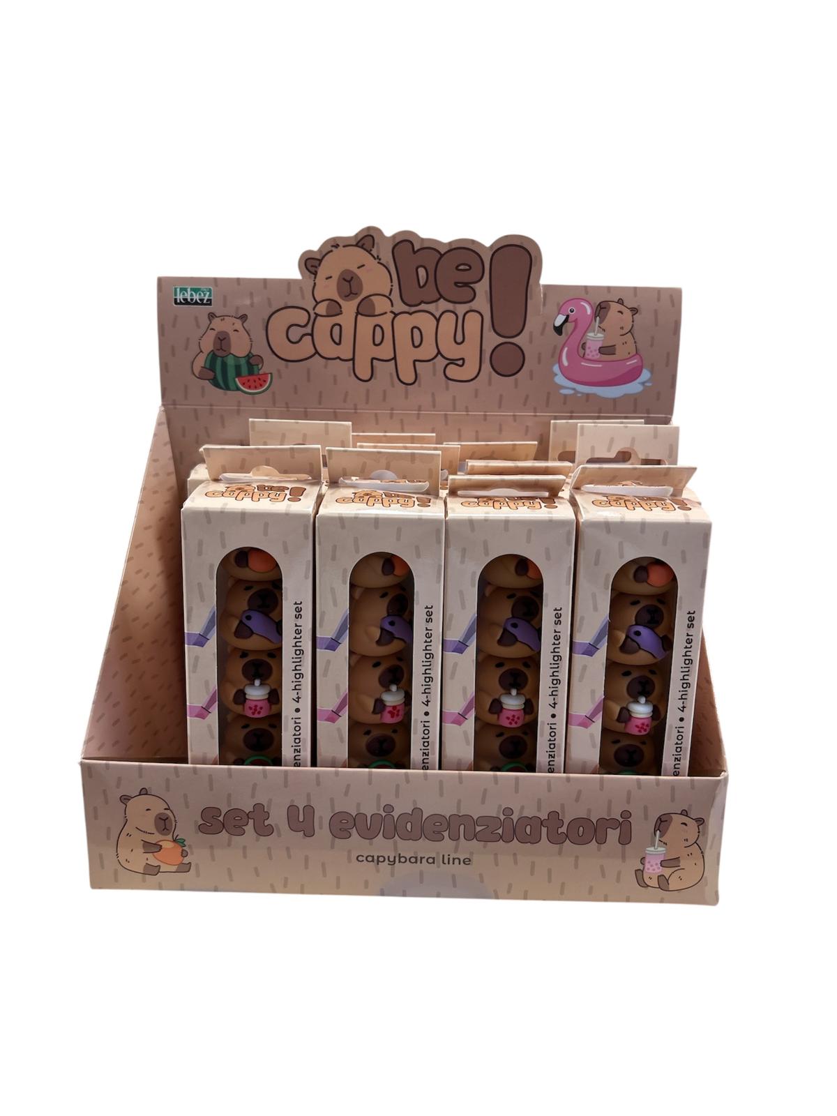 Set di 4 Evidenziatori BECAPPY!