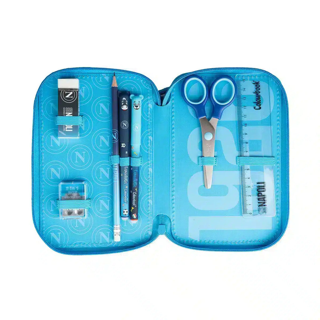 Astuccio 3 zip SSC Napoli – Completo 44 pezzi
