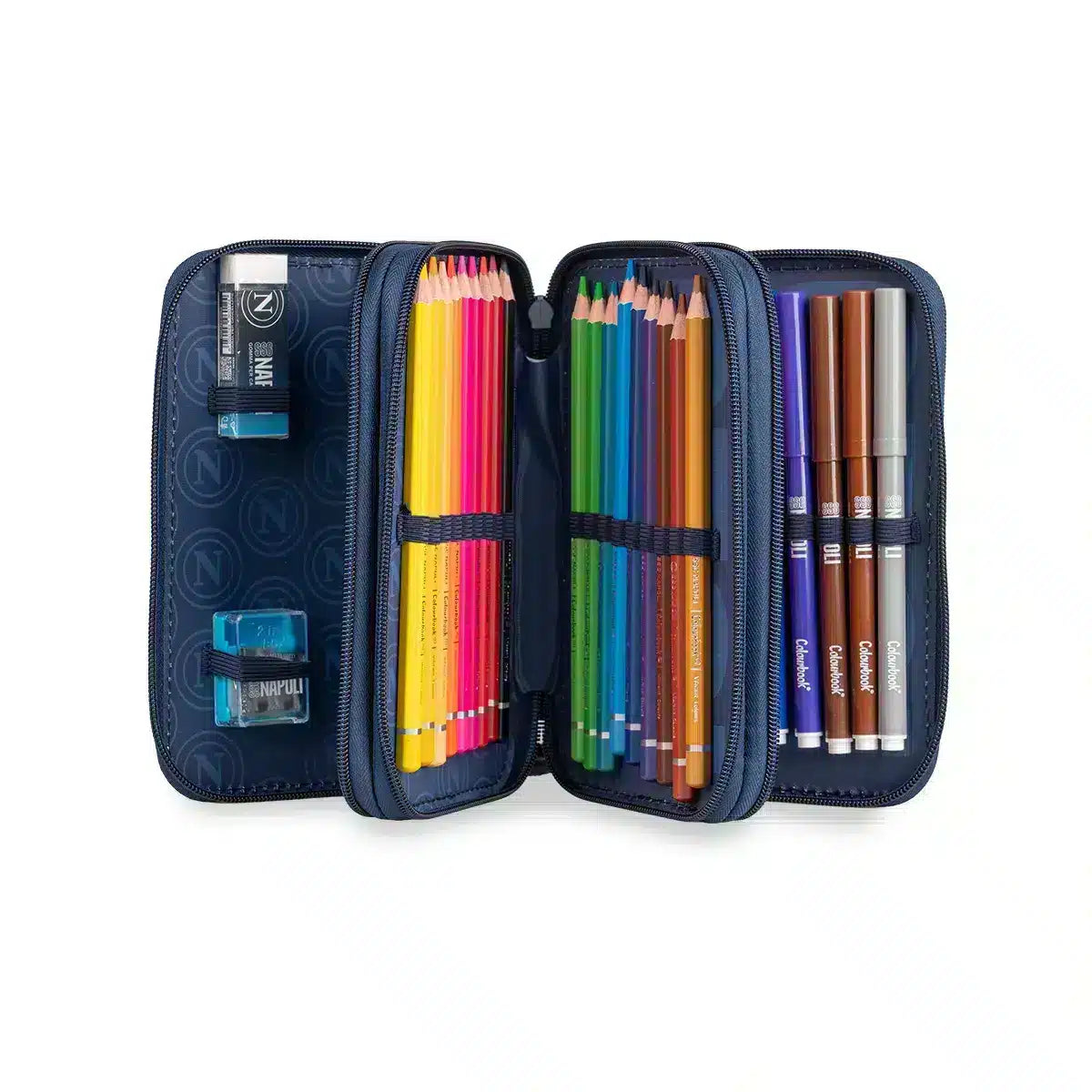 Astuccio 3 zip SSC Napoli – Completo 44 pezzi