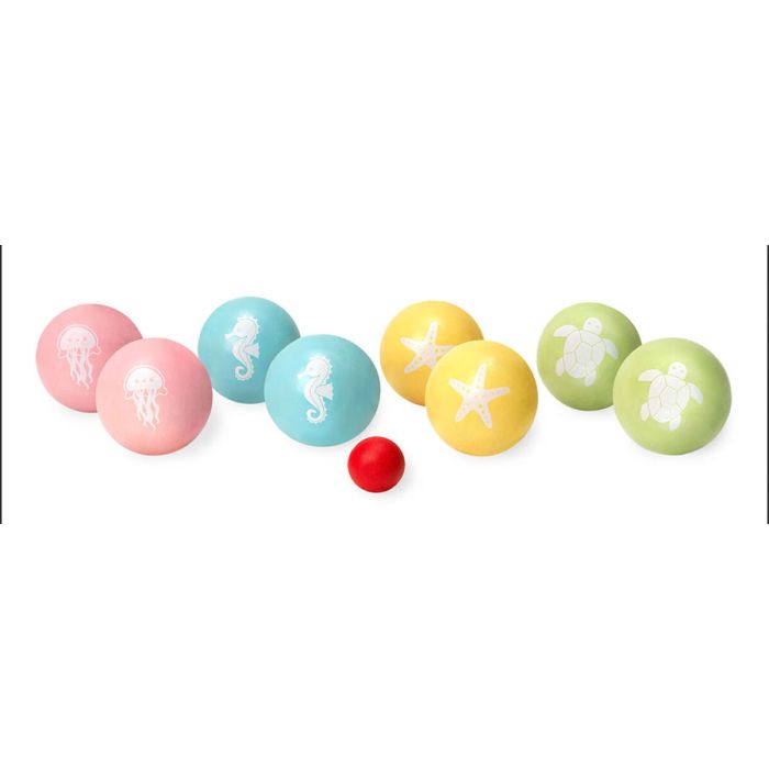 Set di Bocce in Legno - Good Vibes