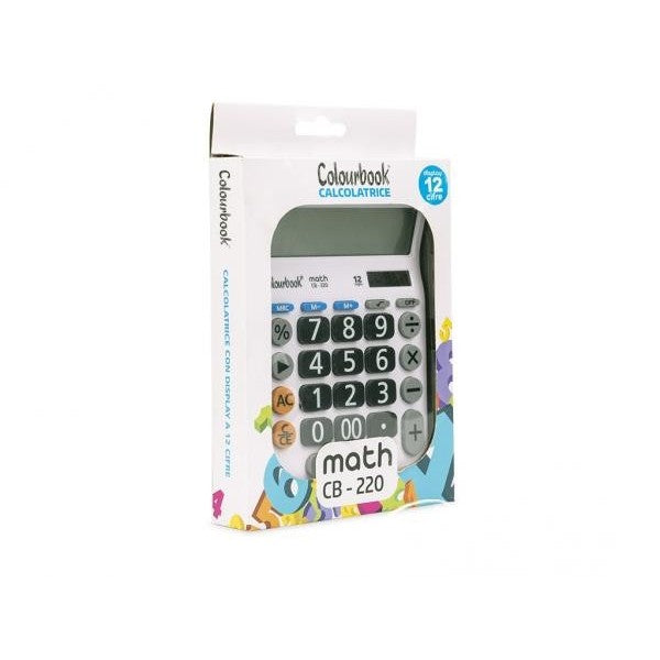 CALCOLATRICE DA TAVOLO COLOURBOOK CB-220