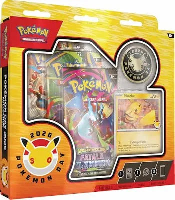 Pokemon Day Collezione 2026 30 Anniversario 30th Pikachu Promo Box ITA Sealed