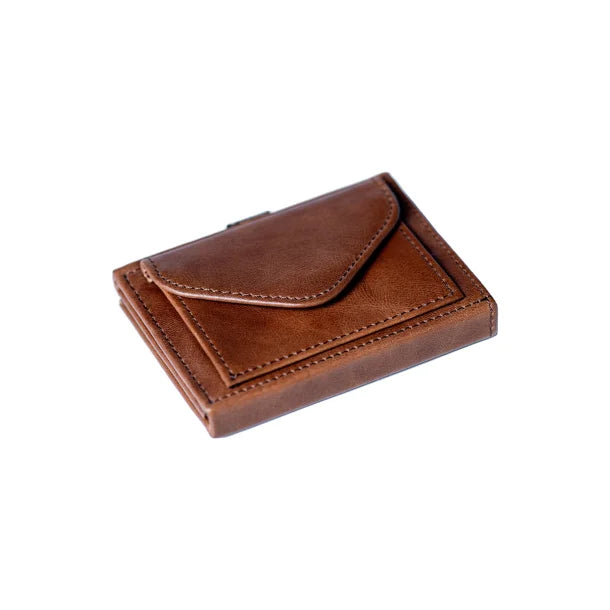 EXENTRI Multiwallet Nocciola (Personalizzazione) + Portamonete
