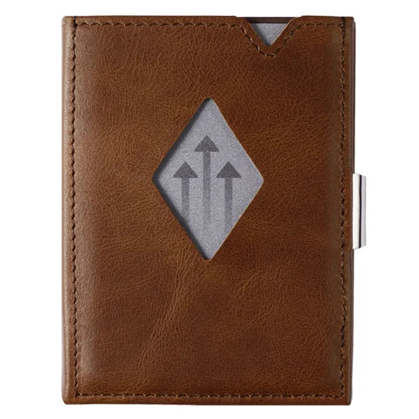 EXENTRI Multiwallet Nocciola (Personalizzazione) + Portamonete