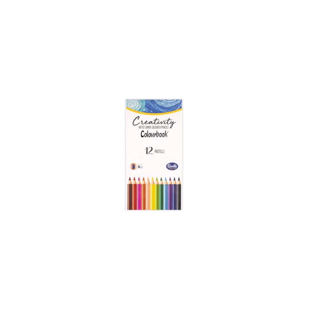 Pastelli Artist Grade Creativity – 12 colori colourbook