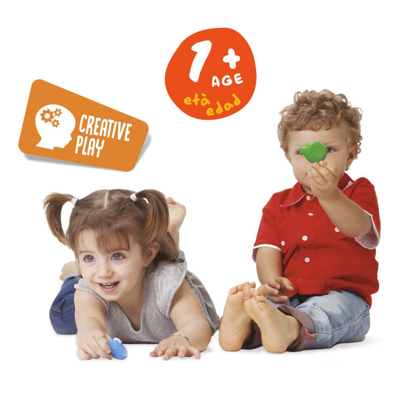 Teddy Crayons BABY - 6 Pz