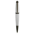 PENNA SFERA CON MEMORIA USB 16 GB CROMATA CON FINITURE NERE