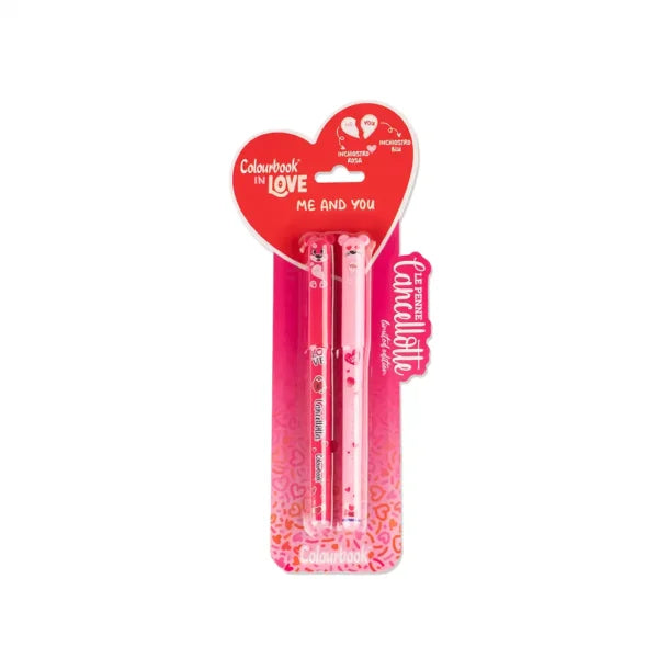 Set 2 penne gel cancellabili Cancellotte in Love